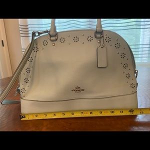 Coach Sierra Satchel Dome Leather Purse